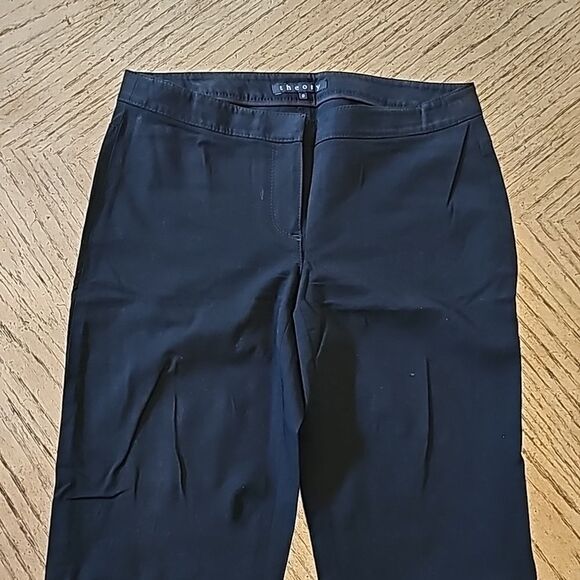 Theory stretchy black pants size 0 - Picture 3 of 9